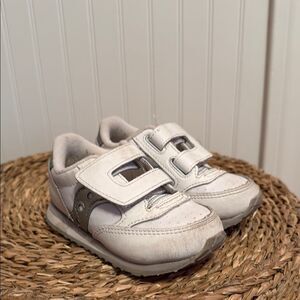 Saucony Boys Baby Jazz Sneaker Grey/white Size 7.5M